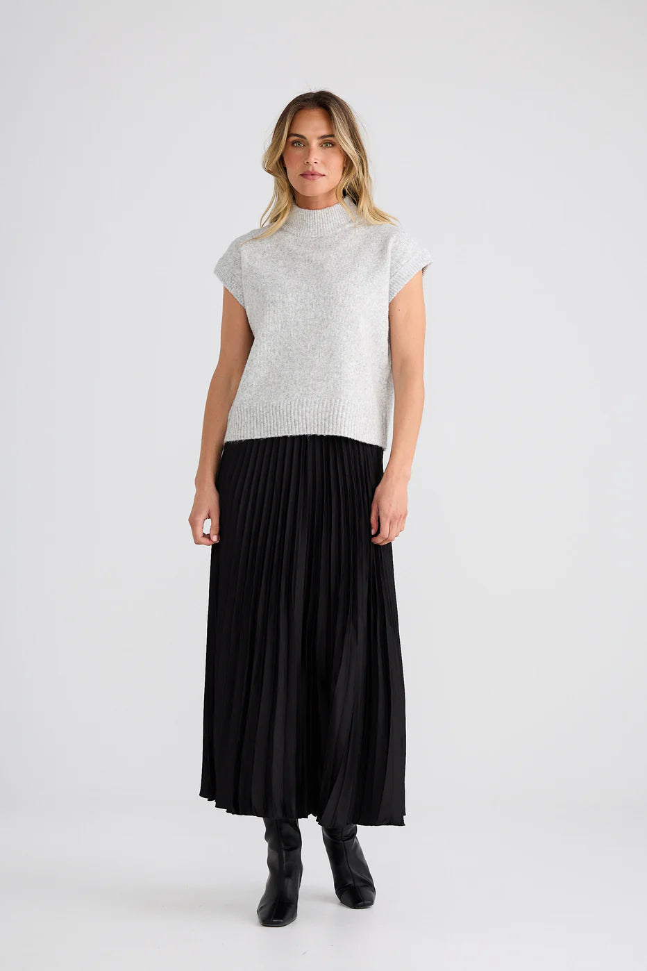 Skyler knit - grey marle