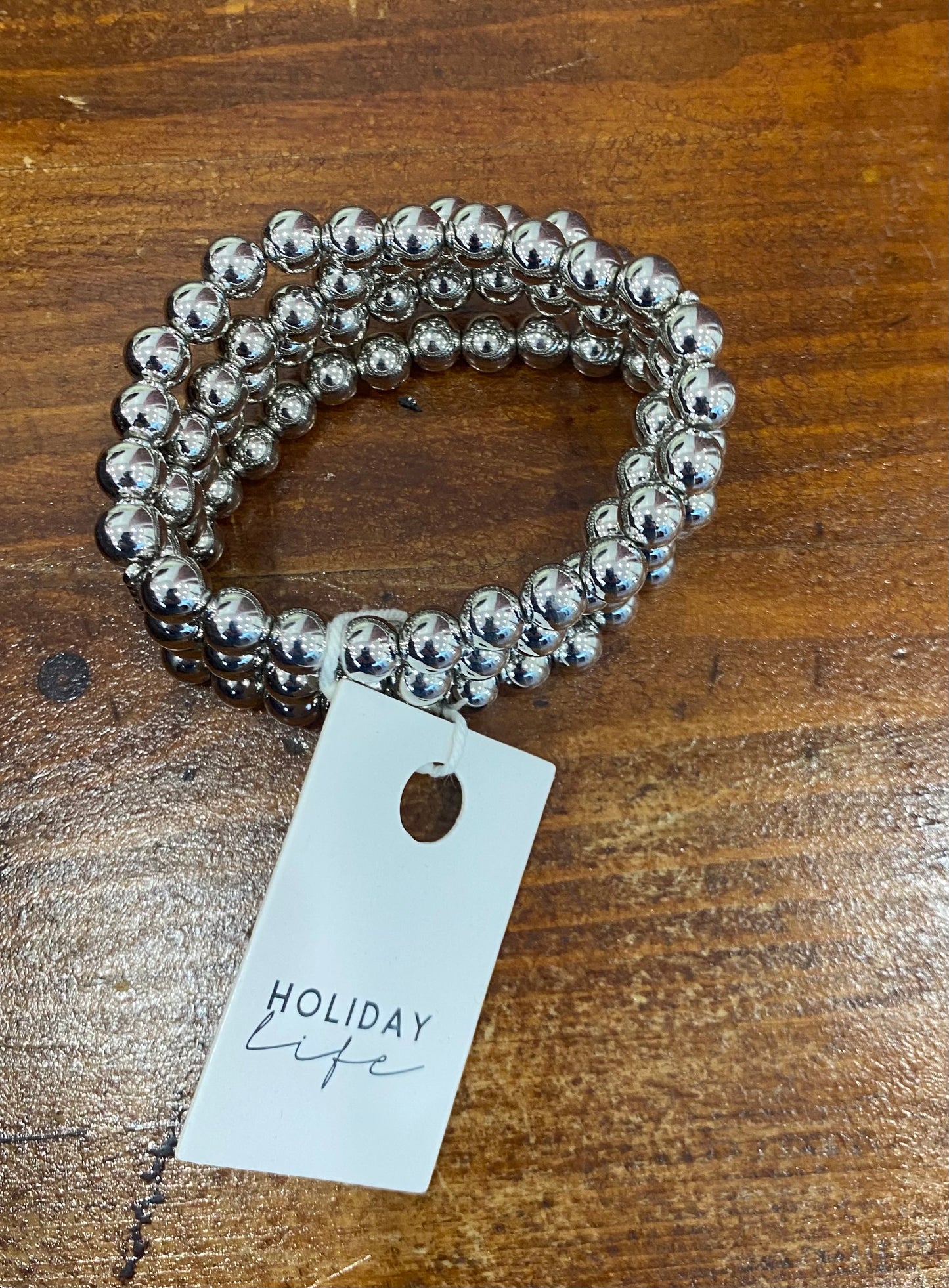 Holiday Bracelet- Silver