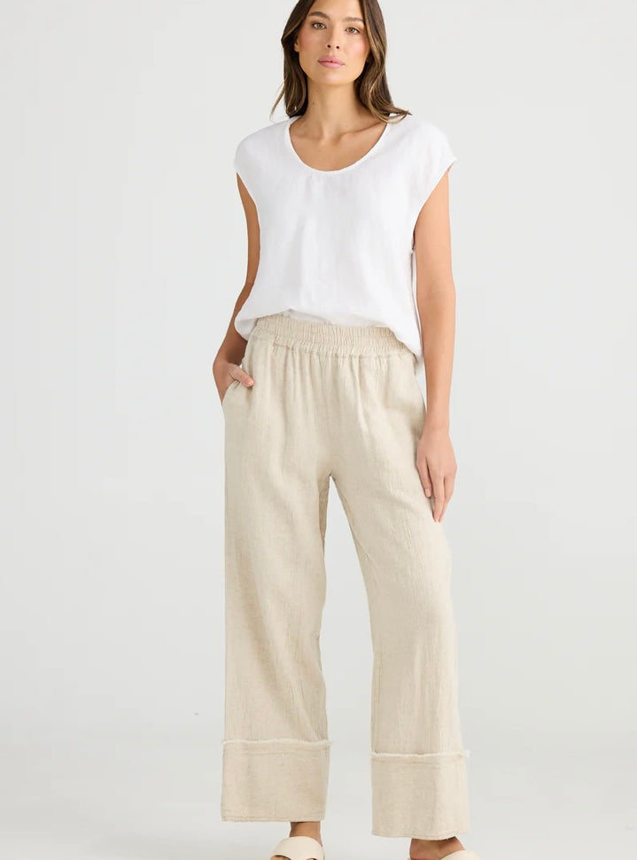 Sienna Pant - Natural