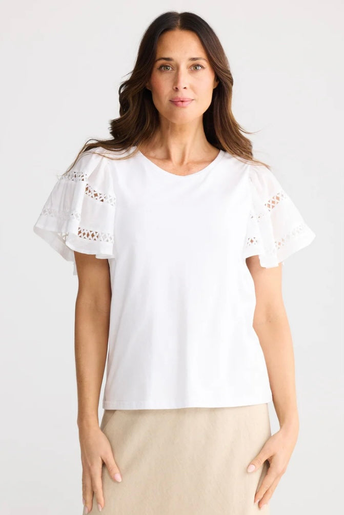 Chloe Tee - White