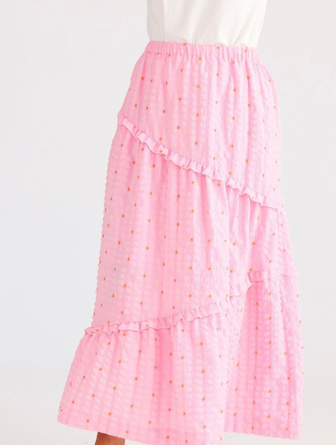 Frangipani Midi Skirt