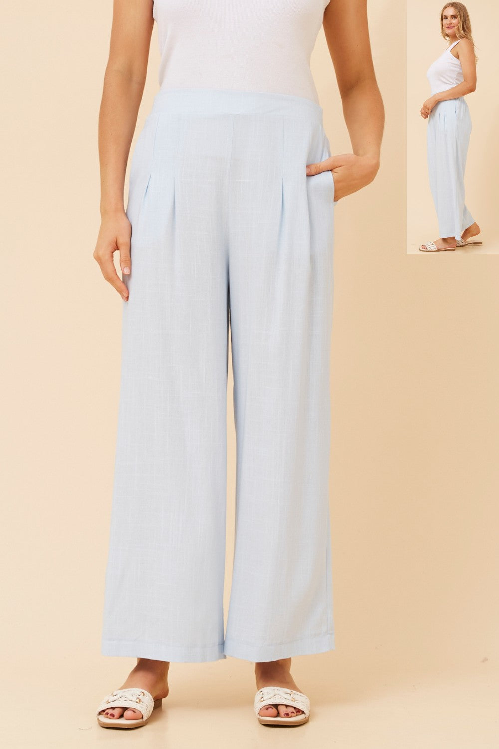 Louisa Sky Blue Pant