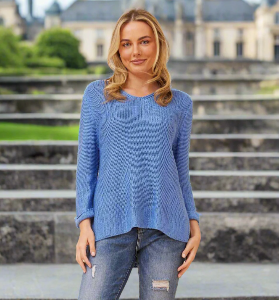 Lucy Jumper - Cornflower blue