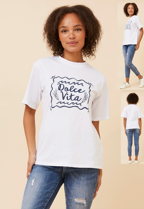 'Dolce Vita' T-shirt