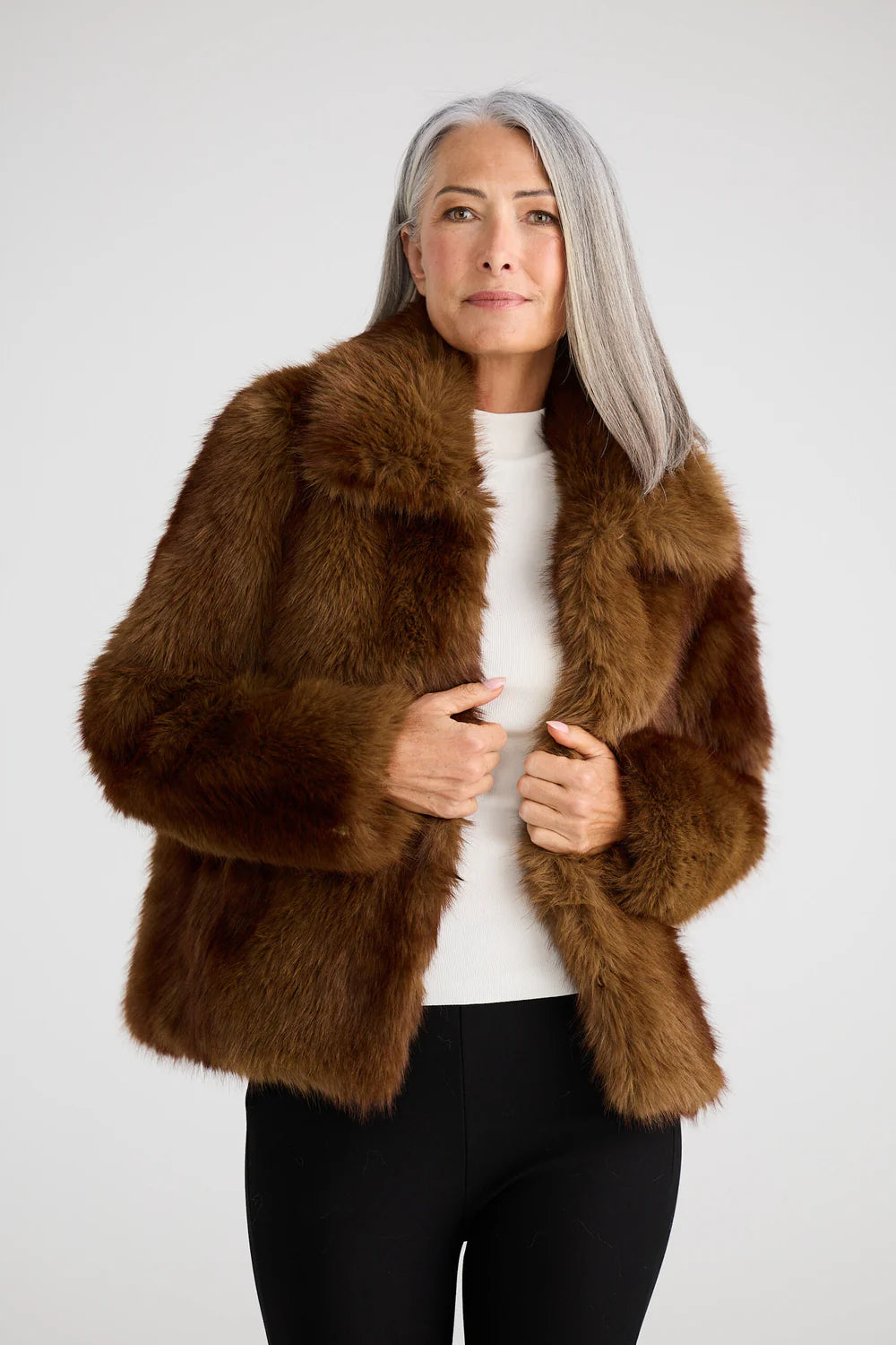 Steinway jacket - Faux Mink
