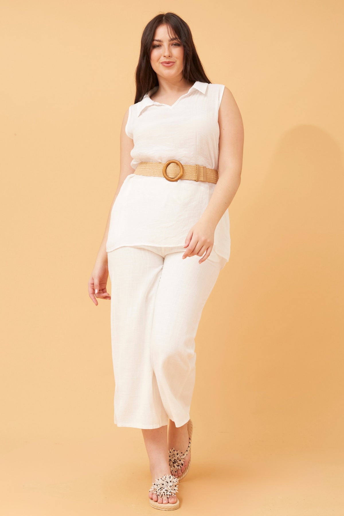 Woven belt - Natural