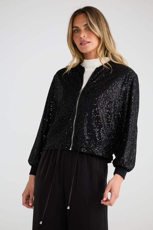 Jazzy bomber jacket