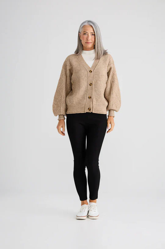 Jordi cardigan - Oat Marle