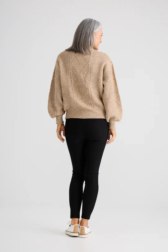 Jordi cardigan - Oat Marle