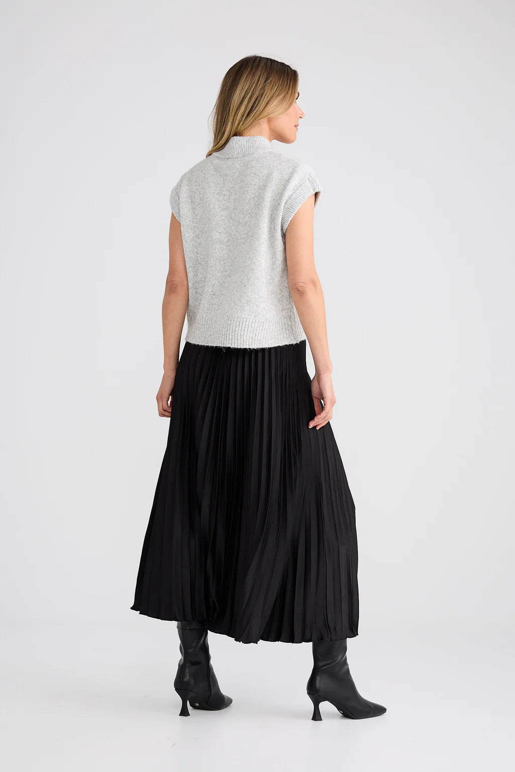 Skyler top - Grey marle