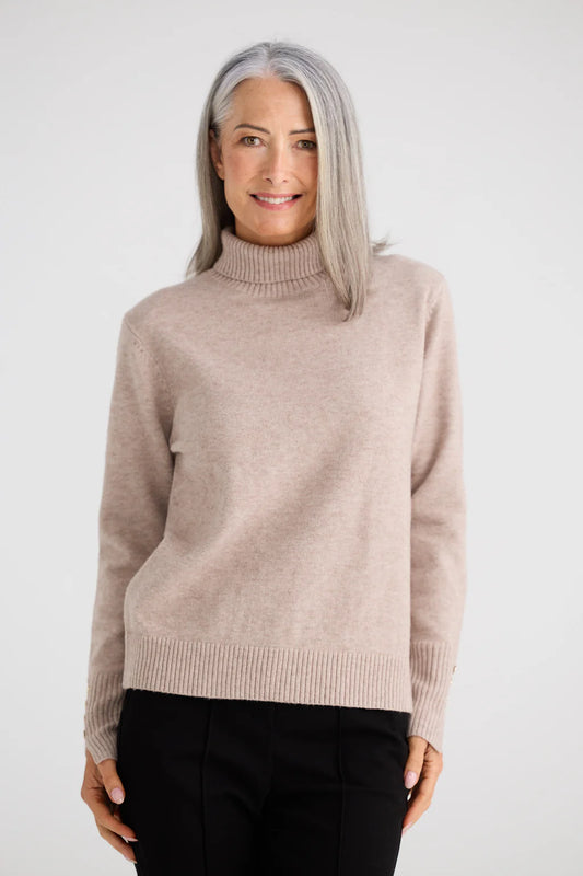 Pilot knit - Oat Marle