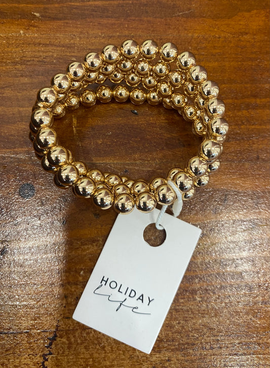 Holiday Bracelet- Gold