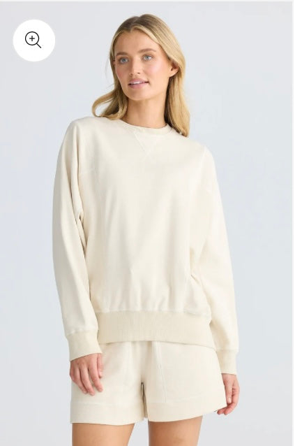 Composure Sweat Top - Oatmeal