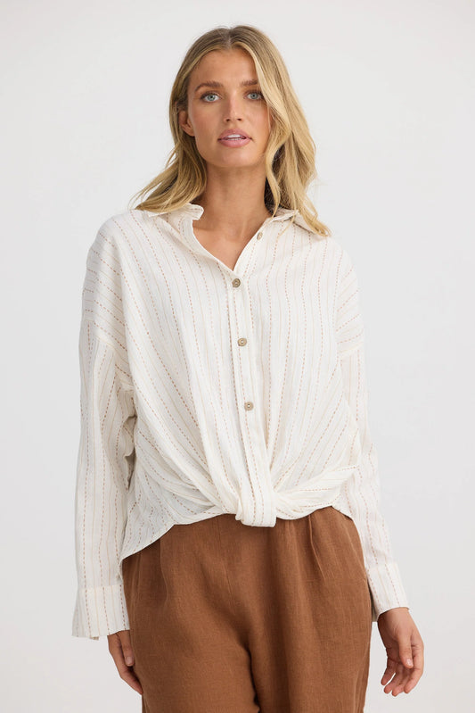 Bonita Shirt - Ecuador stripe