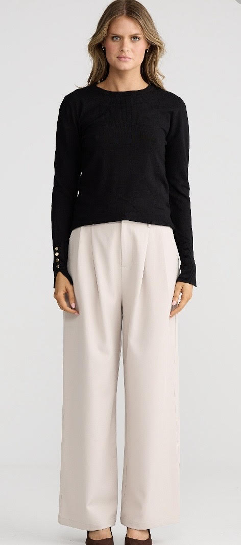 St James knit - black