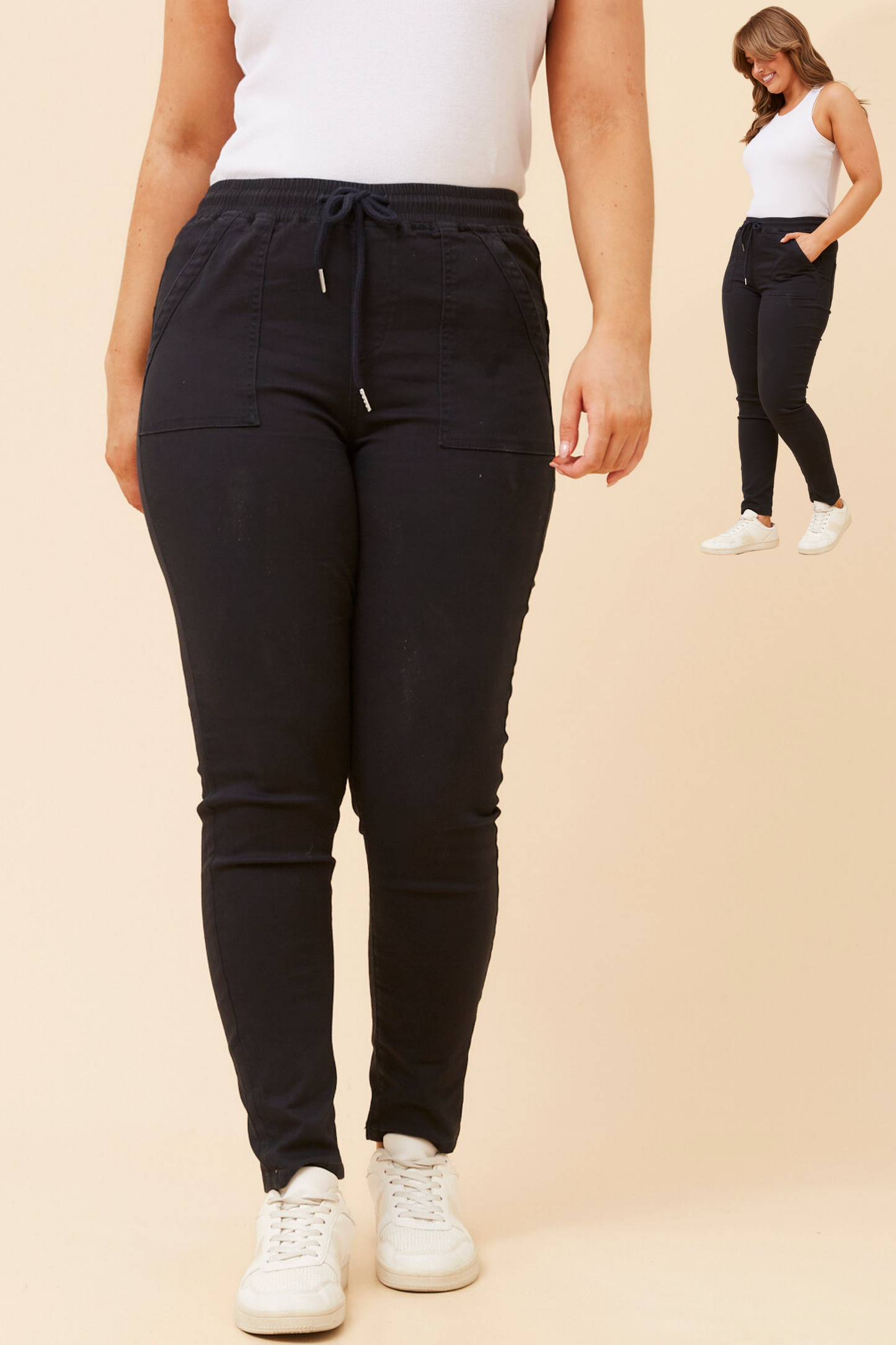 Navy Joggers